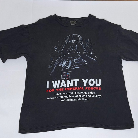 Star Wars Other - Vintage 1996 Star Wars Darth Vader Graphic T-Shirt Men's XL Black